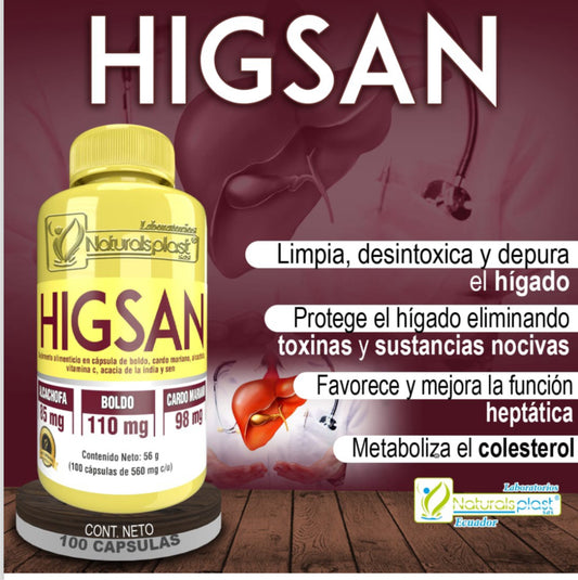 HIGSAN 100 CAPSULAS